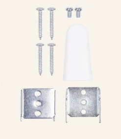 Adjustable verhotanko valkoinen