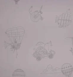 Adventure tapettinäyte harmaa
