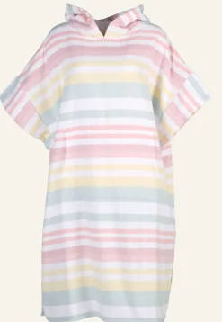 Aina poncho moniväri/roosa