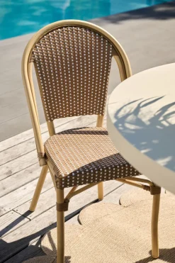 Aiva pyöreä matto Moniväi Luonnonväri