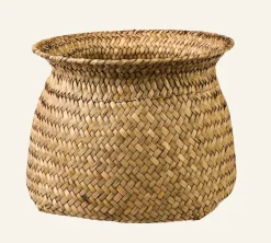 Amina round kori ruskea