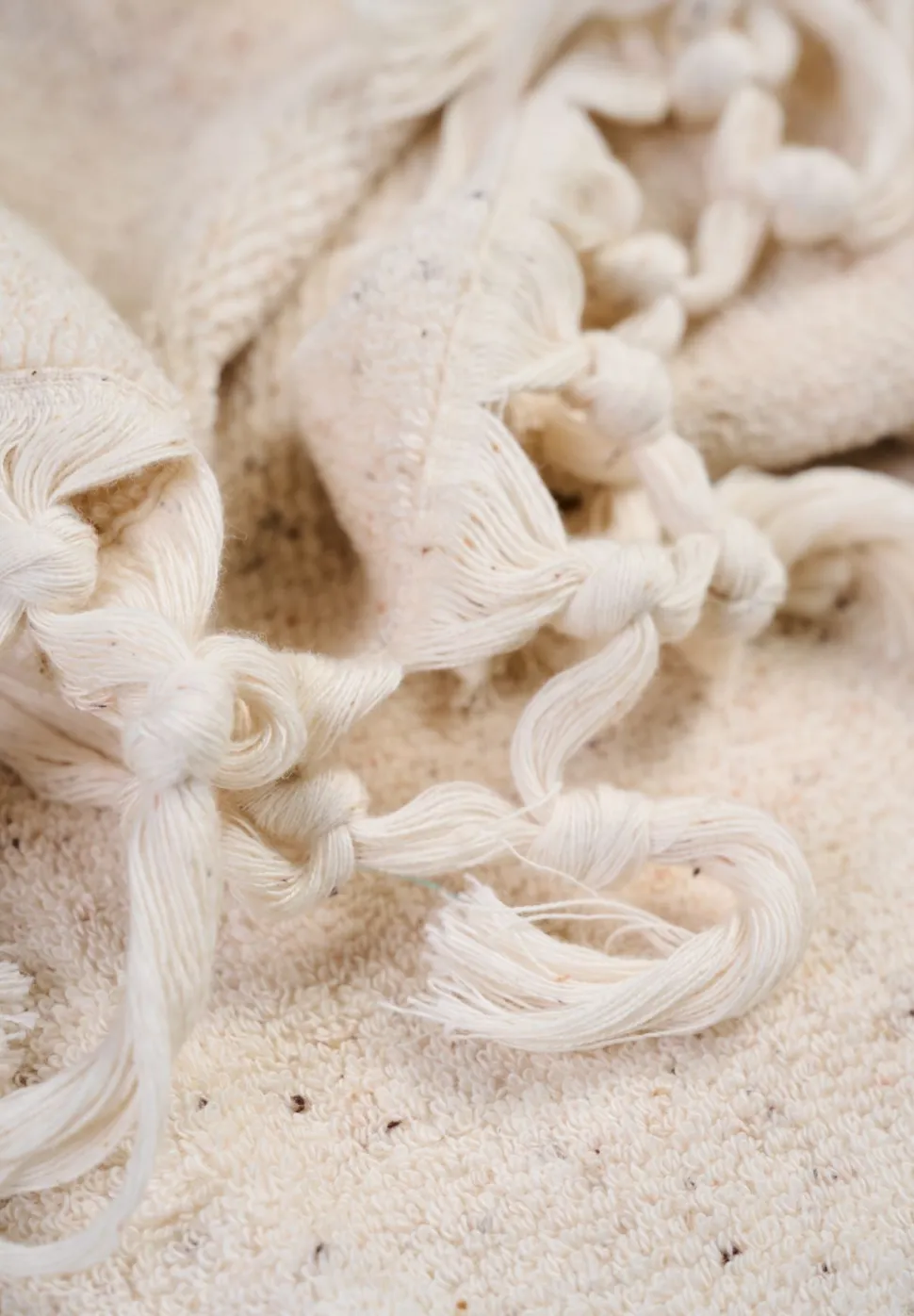 Atelier melange kylpypyyhe beige