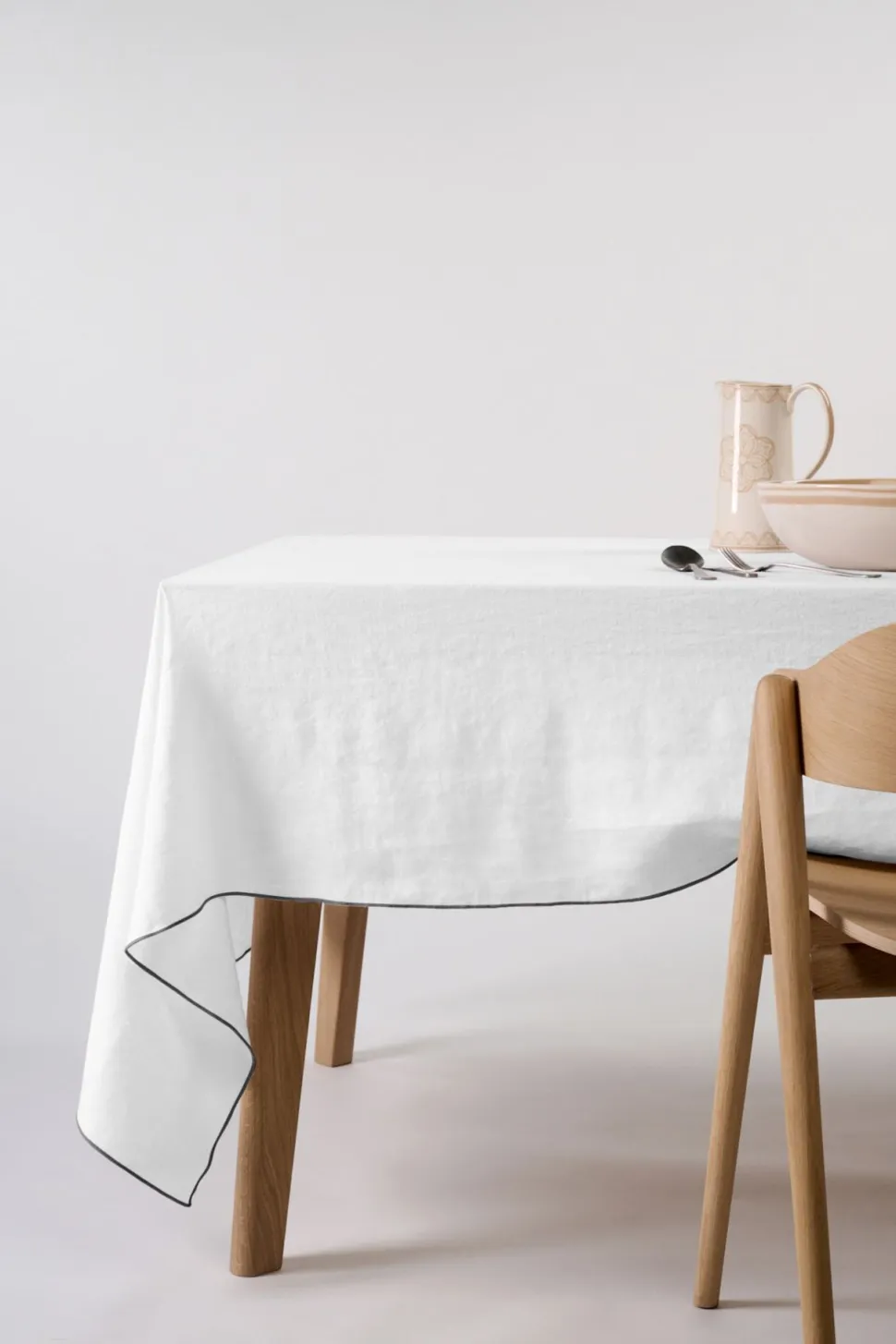 Atelier pellavaliina valkoinen