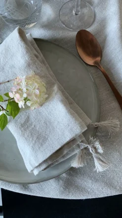 Atelier pellavaservetti luonnonväri