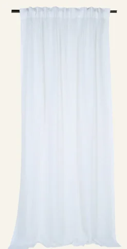 Atelier sheer pellavaverho valkoinen
