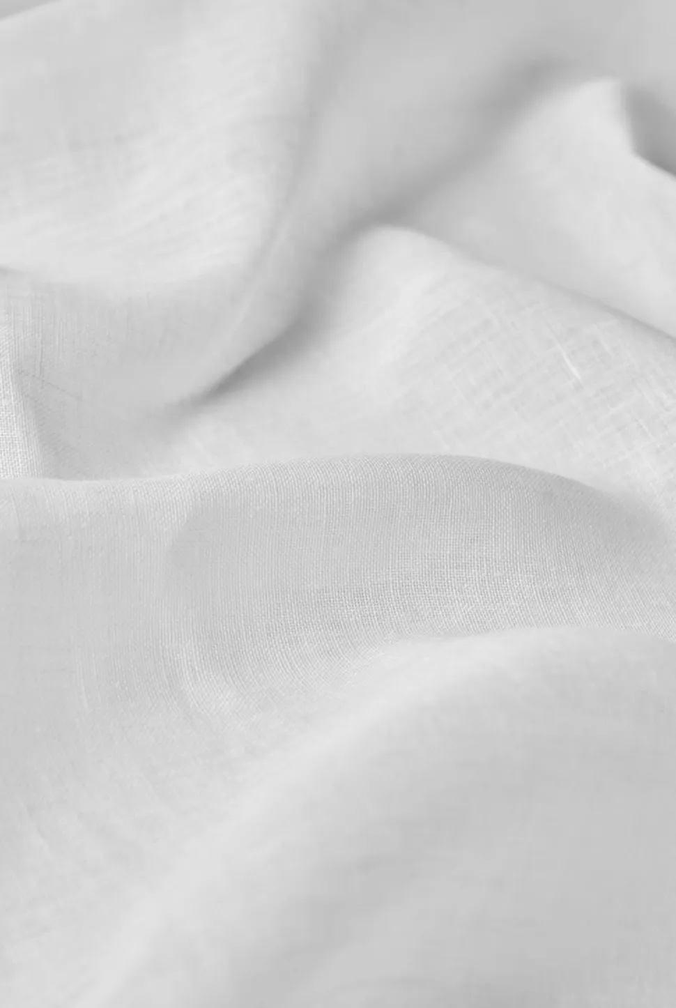 Atelier sheer pellavaverho valkoinen