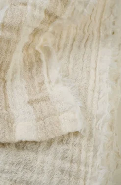 Atelier stripe torkkupeitto luonnonväri