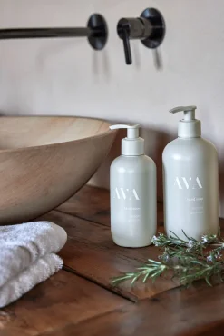 Ava Lavendel Geranium käsisaippua vaaleanvihreä