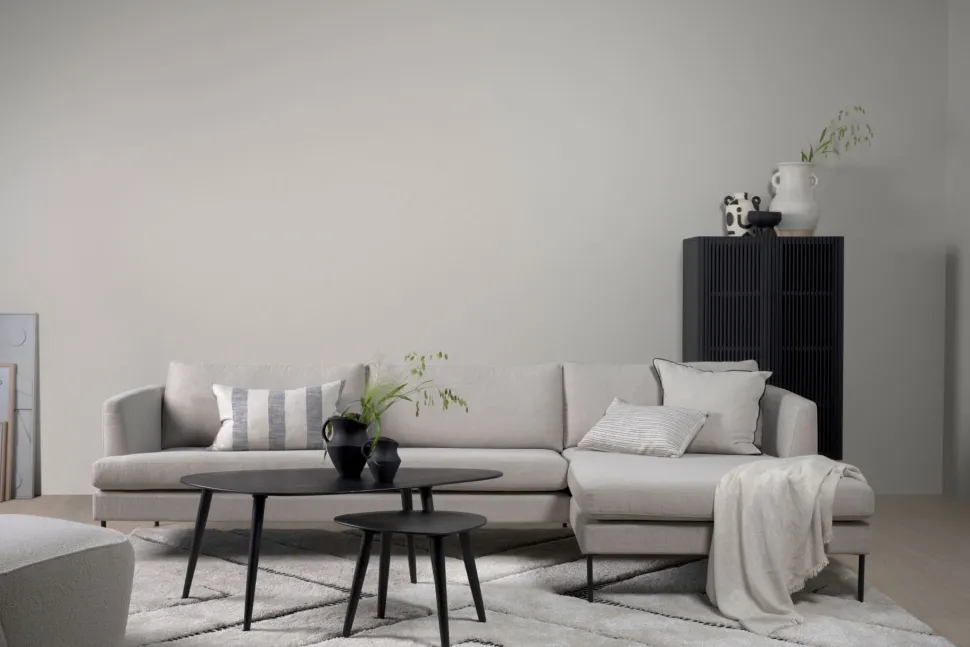 Ava Sofa Sjeselong setetrekk pakke høyre irtopäällinen divaani oikea beige