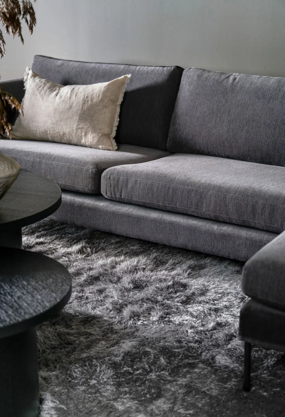 Ava Sofa Sjeselong setetrekk pakke høyre irtopäällinen divaani oikea harmaa