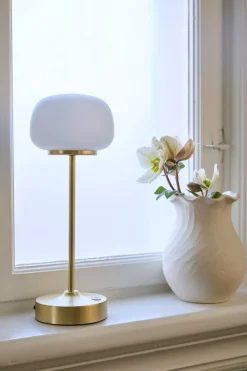 Avelia LED-pöytälamppu messinki