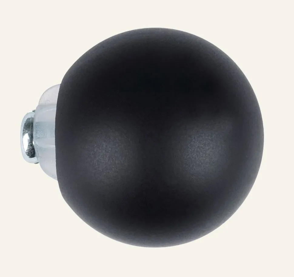 BALL päätykappale 2 kpl musta