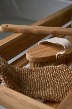 Bamboo tarjotin kylpyammeeseen bambua luonnonväri