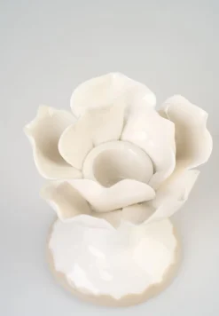 Bloom kynttilänjalka luonnonvalkoinen