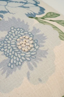 Blue flower koristetyynynpäällinen moniväri