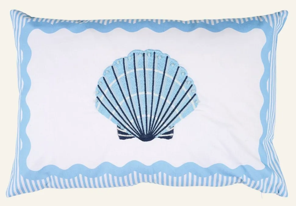 Blue shell koristetyynynpäällinen moniväri/sininen