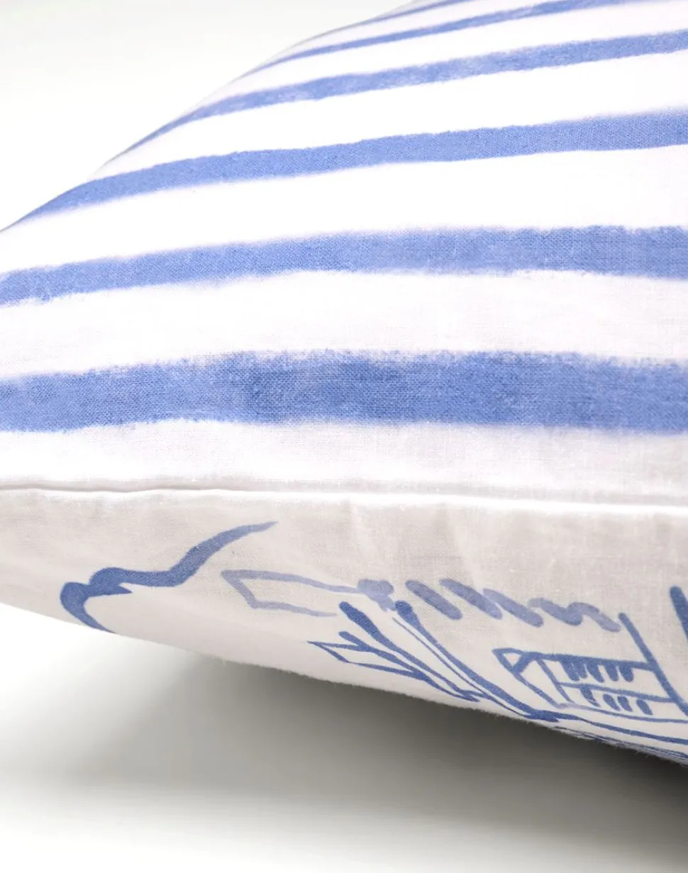 Blue village koristetyynynpäällinen moniväri/sininen