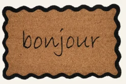 Bonjour ovimatto musta