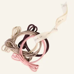 Bow Hiuslenkit 4 kpl moniväri/roosa