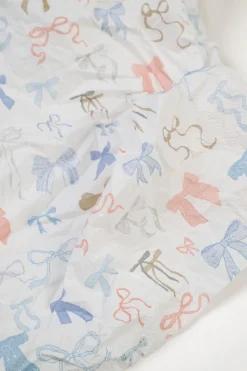 Bows paperiservetit moniväri/sininen