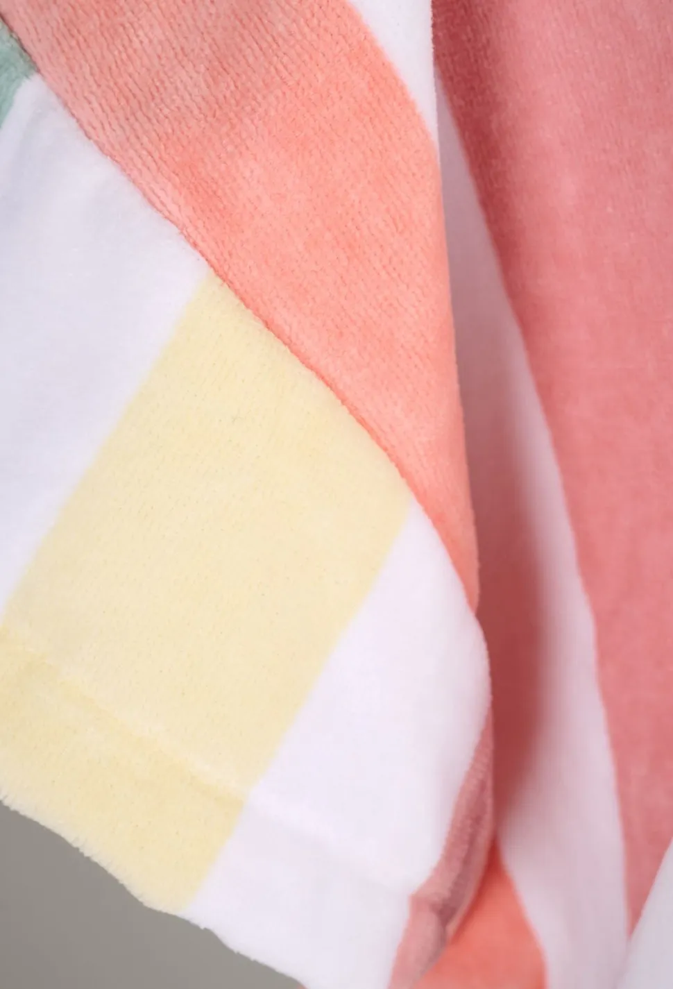 Cabana Stripe poncho moniväri