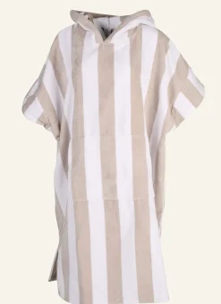 Cabana Stripe poncho moniväri/beige