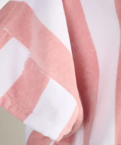 Cabana Stripe poncho moniväri/roosa