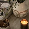 Cardamon Lime metallic tuoksukynttilä beige