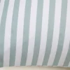 Classic stripe tyynyliina puuvillaa vihreä
