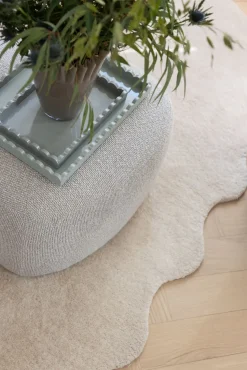 Cora matto luonnonvalkoinen