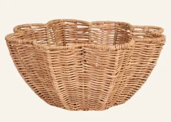 Cres rattan kulho luonnonväri
