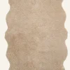 Curly grand lampaantalja beige