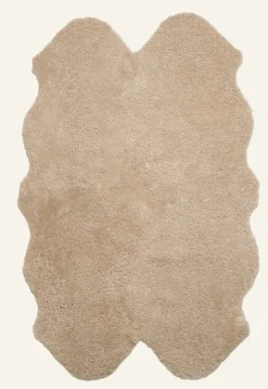 Curly grand lampaantalja beige