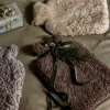 Curly wool kuumavesipullo ruskea