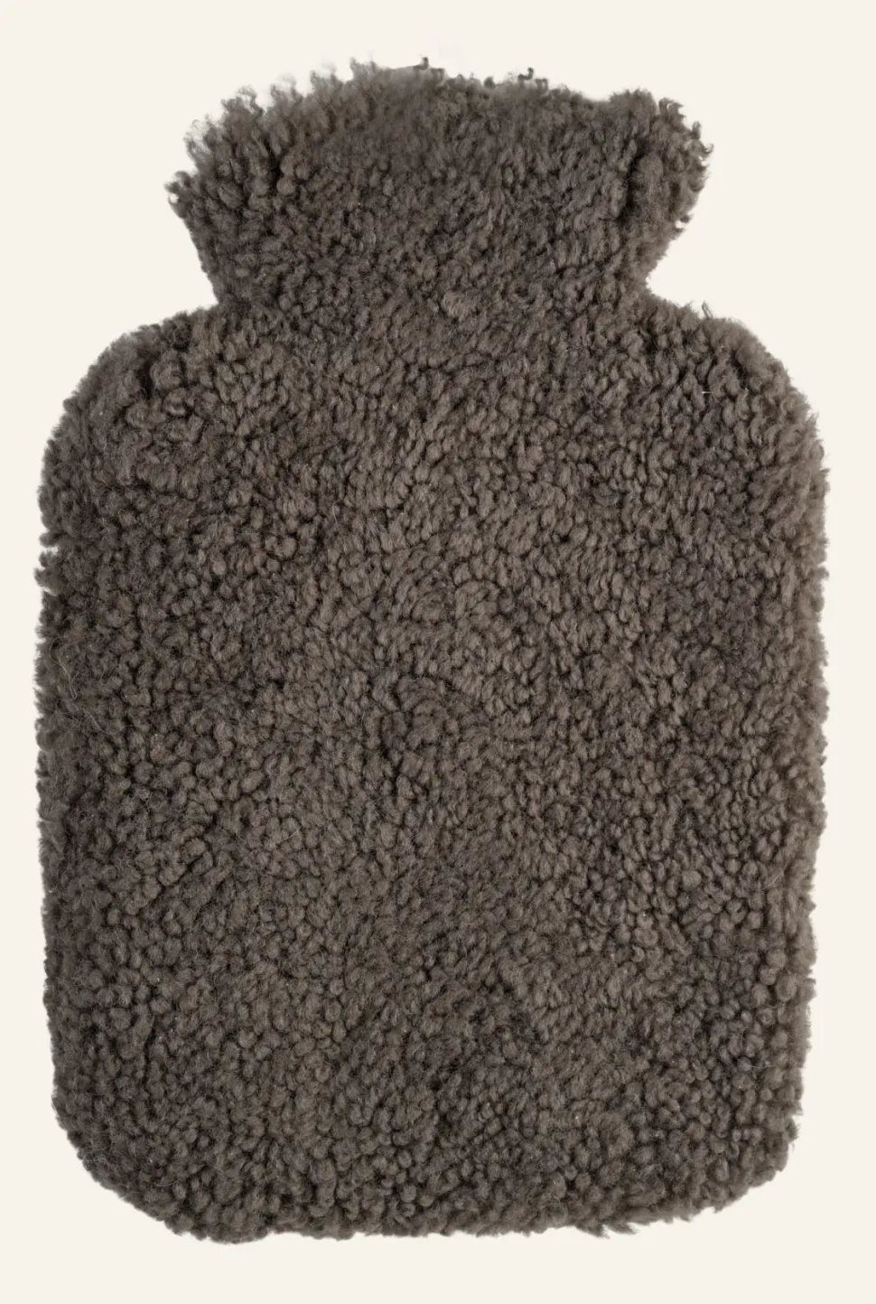 Curly wool kuumavesipullo ruskea