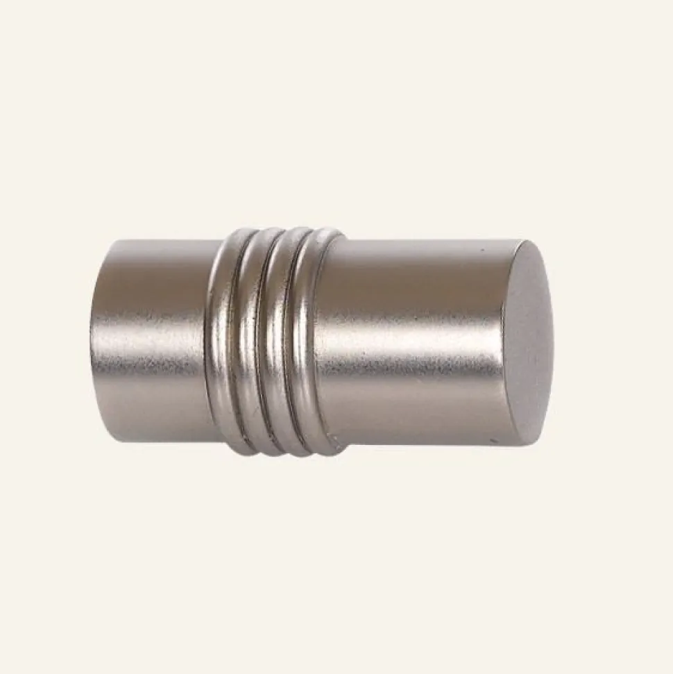 CYLINDER päätykappale 2 kpl teräs