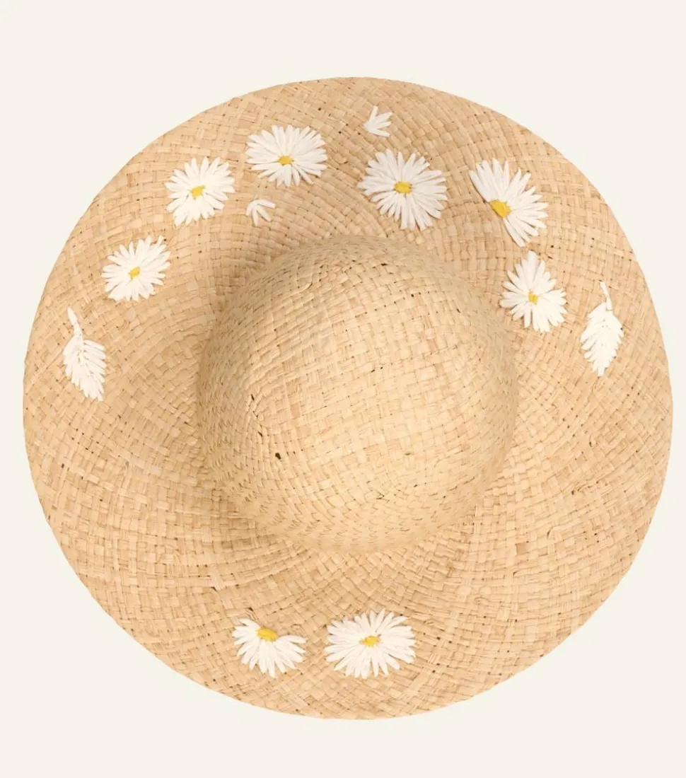 Daisy olkihattu luonnonväri