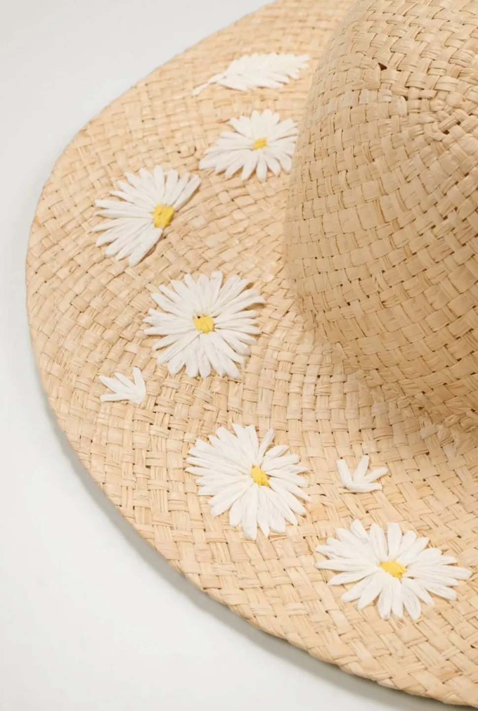 Daisy olkihattu luonnonväri