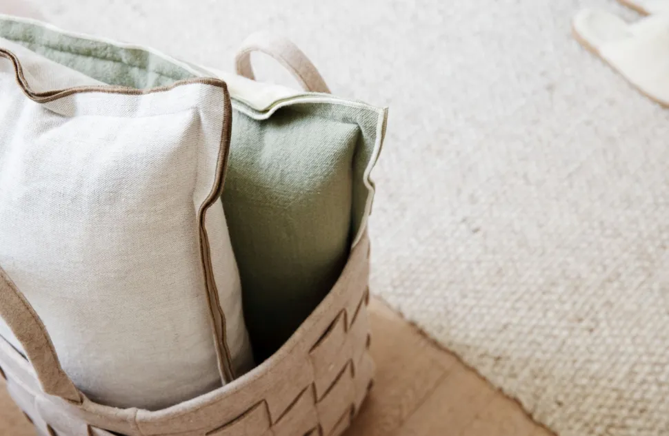Daria koristetyynynpäällinen vihreä