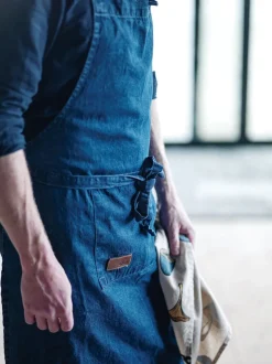 Denise Denim esiliina sininen