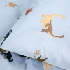 Dinosaur pussilakanasetti sininen
