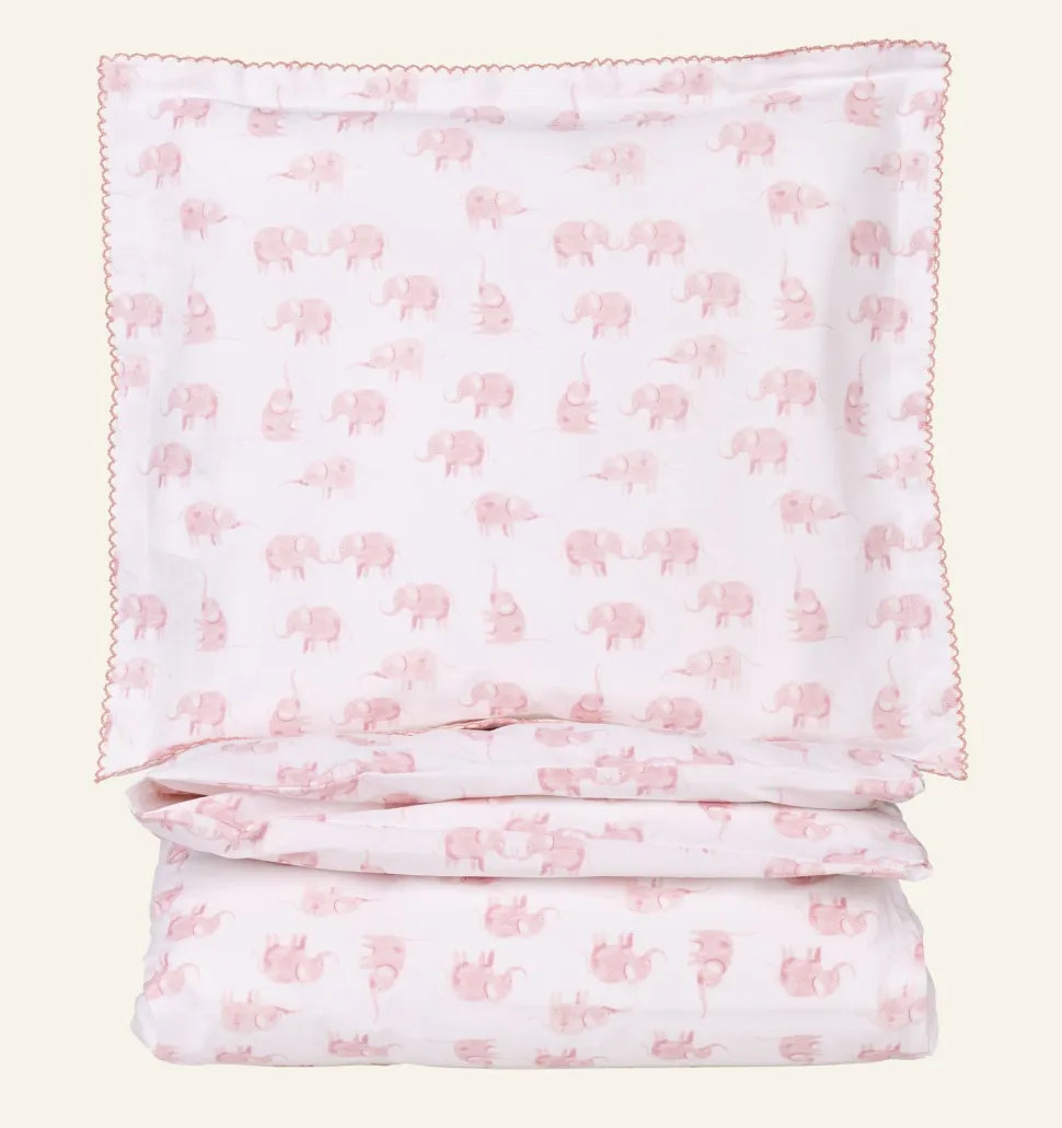 Dumbo pussilakanasetti roosa