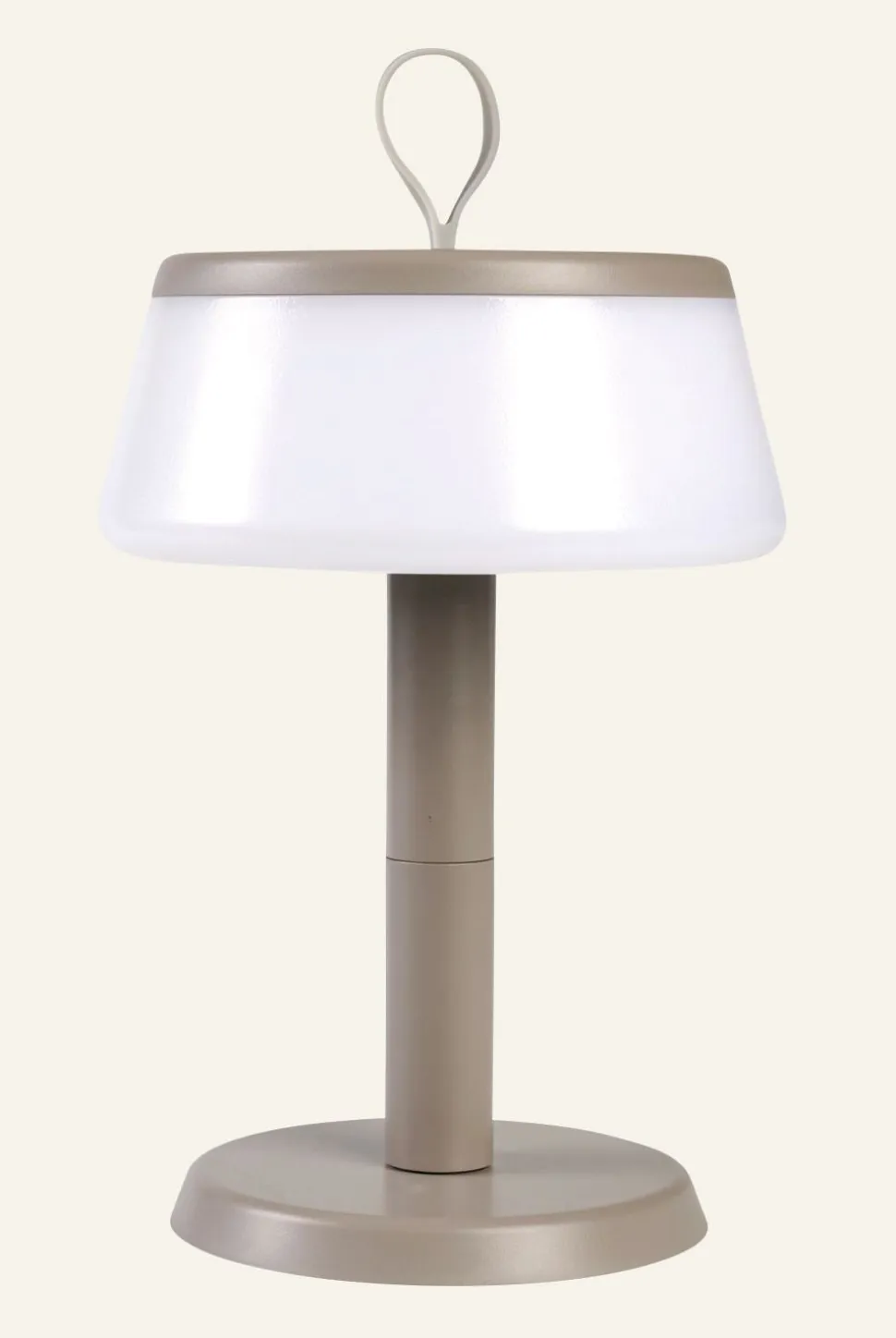 Elara LED-pöytälamppu harmaanruskea