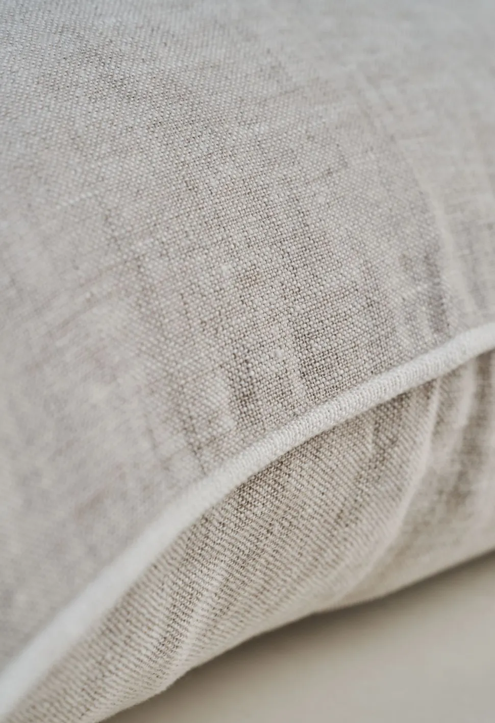 Ellinor koristetyynynpäällinen vaalean beige