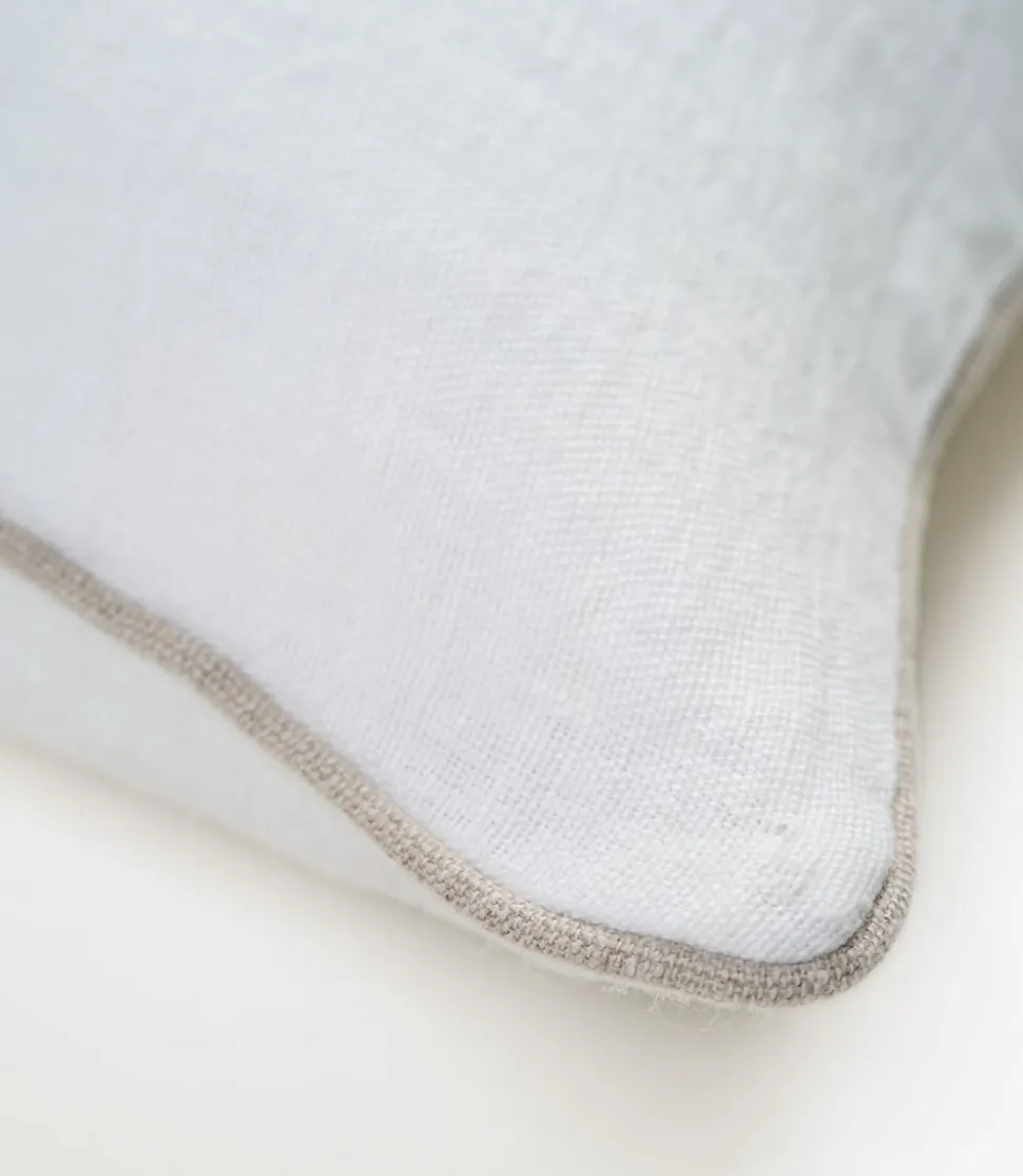 Ellinor koristetyynynpäällinen valkoinen