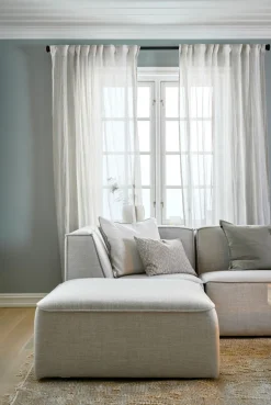 Ellinor koristetyynynpäällinen valkoinen