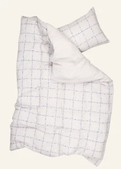 Emmie pussilakanasetti kreppipuuvillaa moniväri/beige
