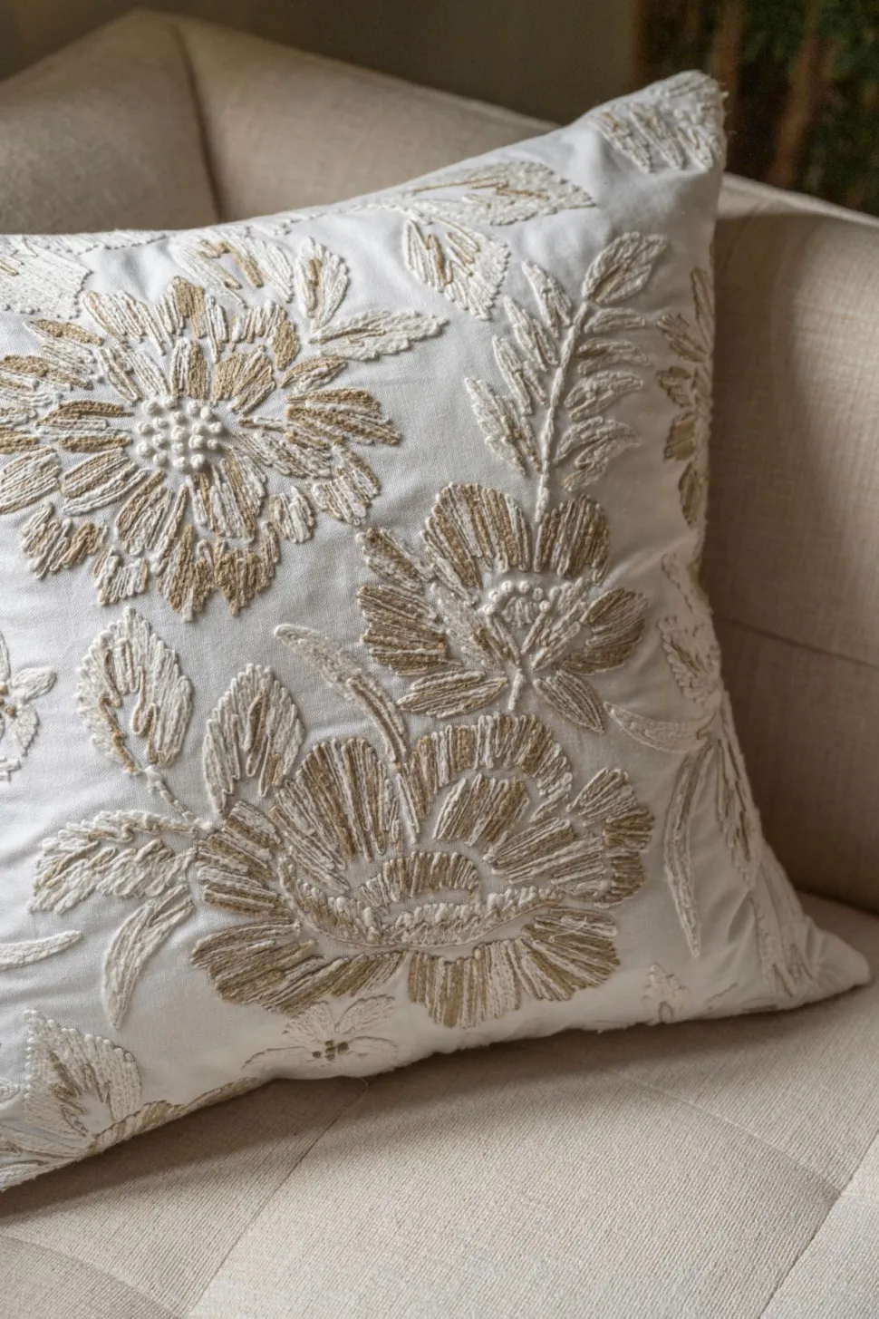 Erica koristetyynynpäällinen beige