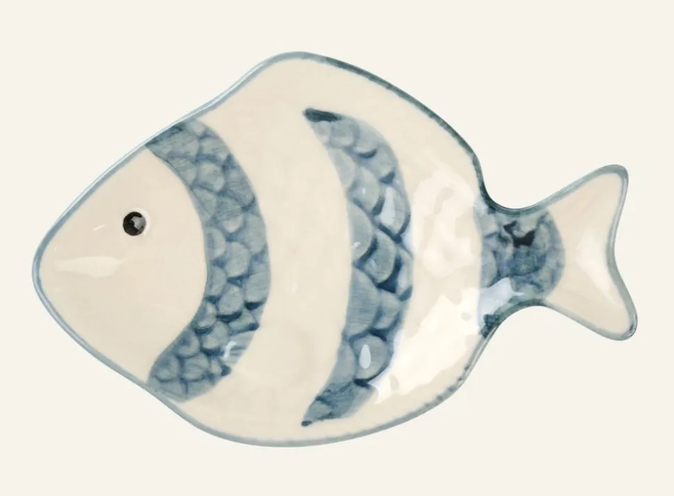 Fishie kulho moniväri/sininen