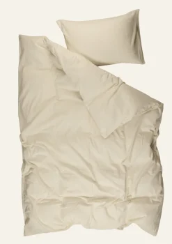 Flanellipussilakanasetti keltainen - 150x210 cm/50x60 cm